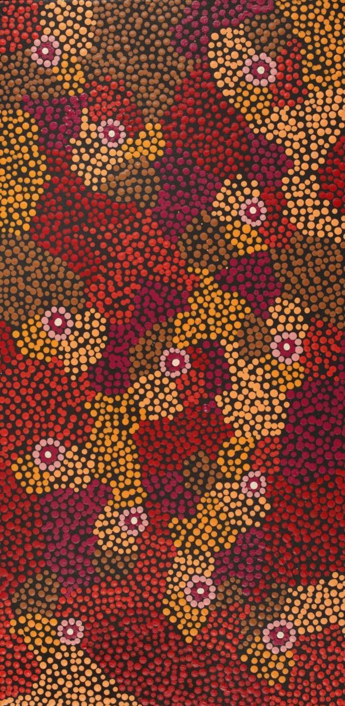 Ngurlu Jukurrpa (Native Seed Dreaming) by Louanne Napangardi Williams