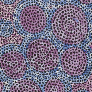 Pamapardu Jukurrpa (Flying Ant Dreaming) - Warntungurru by Vanessa Nampijinpa Brown