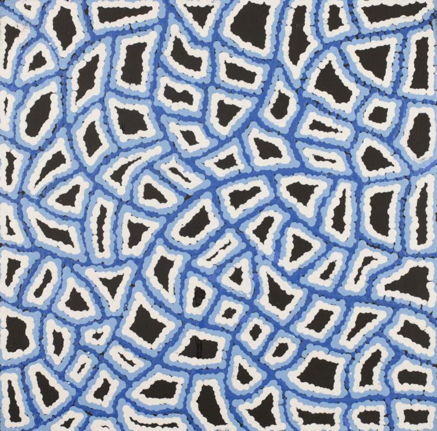 Ngapa Jukurrpa (Water Dreaming) - Puyurru by Delores Nangala Robertson