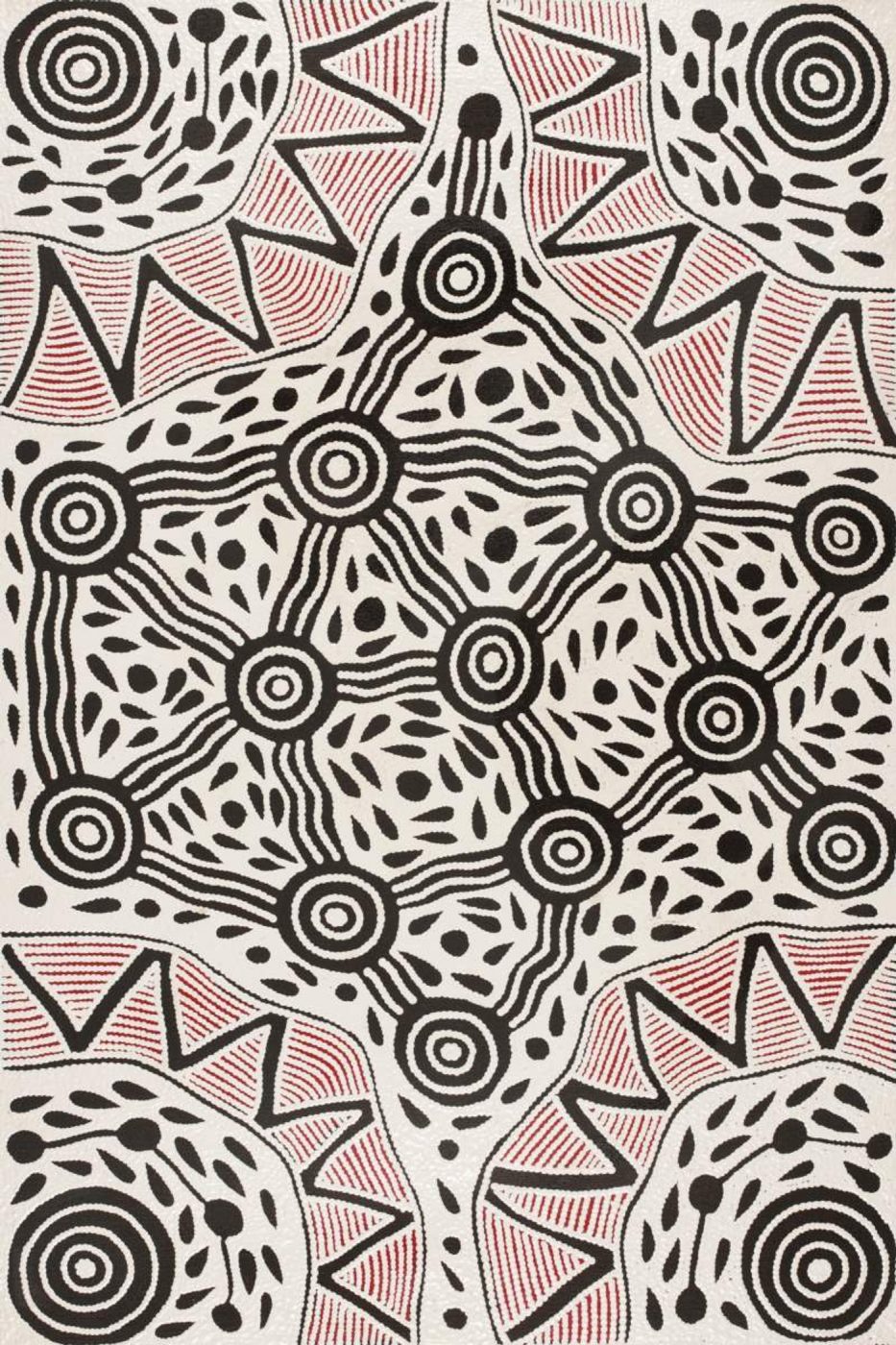 Pikilyi Jukurrpa (Vaughan Springs Dreaming) by Ursula Napangardi Hudson