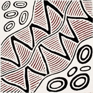 Pikilyi Jukurrpa (Vaughan Springs Dreaming) by Ursula Napangardi Hudson