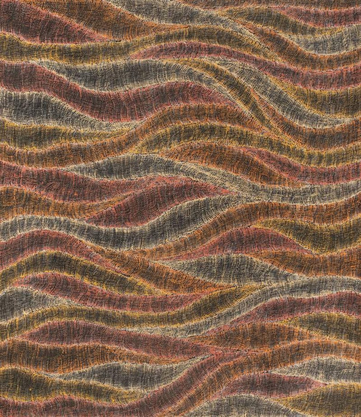 Wanakiji Jukurrpa (Bush Tomato Dreaming) by Debbie Napaljarri Brown