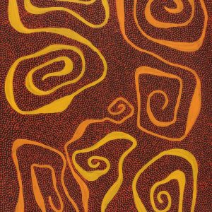 Yarla Jukurrpa (Bush Potato Dreaming) - Yumurrpa by Stephanie Napurrurla Nelson