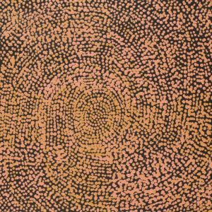Ngapa Jukurrpa (Water Dreaming)  -  Puyurru by Sarah Napurrurla Leo