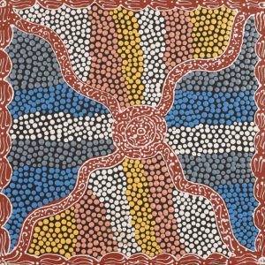 Ngurlu Jukurrpa (Native Seed Dreaming) by Ingrid Napangardi George