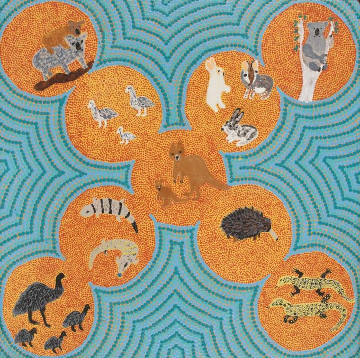 Julie Napaljarri Kitson by Julie Napaljarri Kitson