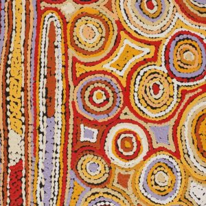 Mina Mina Jukurrpa (Mina Mina Dreaming) by Sarah Napaljarri Sims