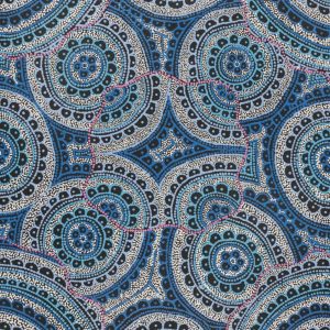 Ngalyipi Jukurrpa (Snakevine Dreaming) - Mina Mina by Kirsty Anne Napanangka Martin