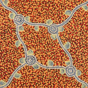 Wardapi Jukurrpa (Goanna Dreaming) - Yarripilangu by Melissa Napangardi Williams