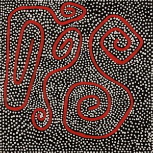 Yarla Jukurrpa (Bush Potato Dreaming) - Yumurrpa by Stephanie Napurrurla Nelson