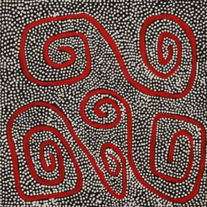 Yarla Jukurrpa (Bush Potato Dreaming) - Yumurrpa by Stephanie Napurrurla Nelson