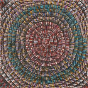 Pamapardu Jukurrpa (Flying Ant Dreaming)  - Warntungurru by Mekeisha Napanangka Martin