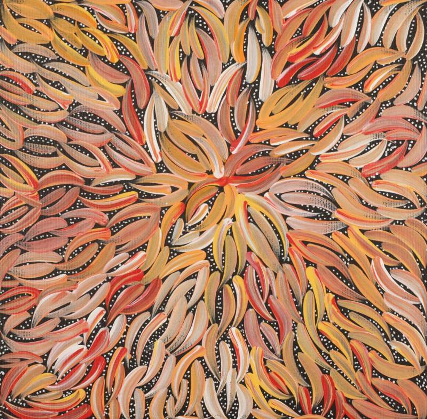 Purrpalanji (Skinny Bush Banana) Jukurrpa by Nola Napangardi Fisher