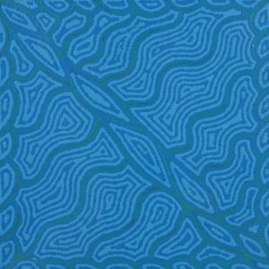 Yarla Jukurrpa (Bush Potato Dreaming) - Cockatoo Creek by Justine Nakamarra Nelson