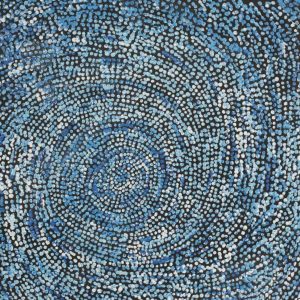 Ngapa Jukurrpa (Water Dreaming)  -  Puyurru by Sarah Napurrurla Leo
