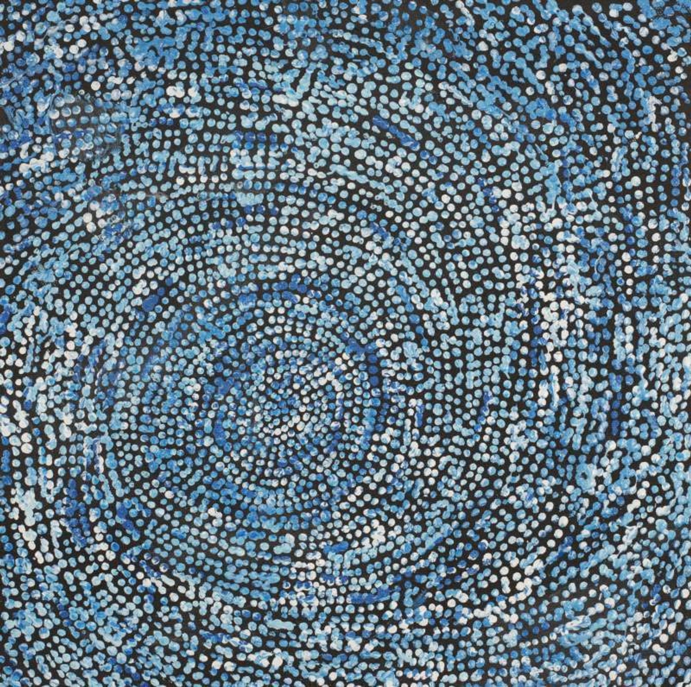 Ngapa Jukurrpa (Water Dreaming) - Puyurru by Sarah Napurrurla Leo