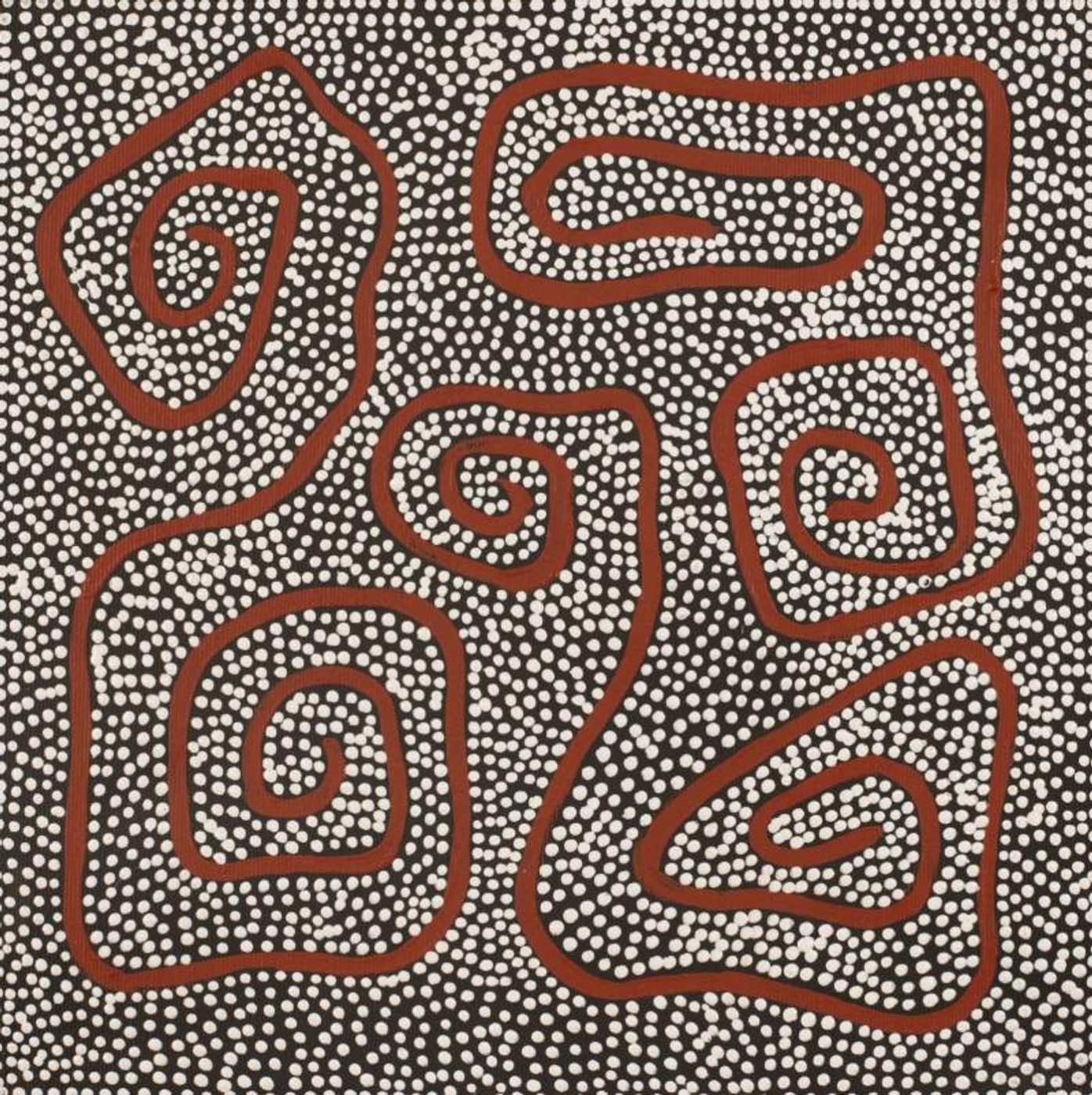 Yarla Jukurrpa (Bush Potato Dreaming) - Yumurrpa by Stephanie Napurrurla Nelson