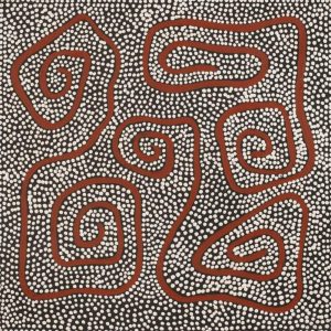 Yarla Jukurrpa (Bush Potato Dreaming) - Yumurrpa by Stephanie Napurrurla Nelson
