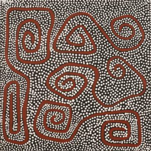 Yarla Jukurrpa (Bush Potato Dreaming) - Yumurrpa by Stephanie Napurrurla Nelson