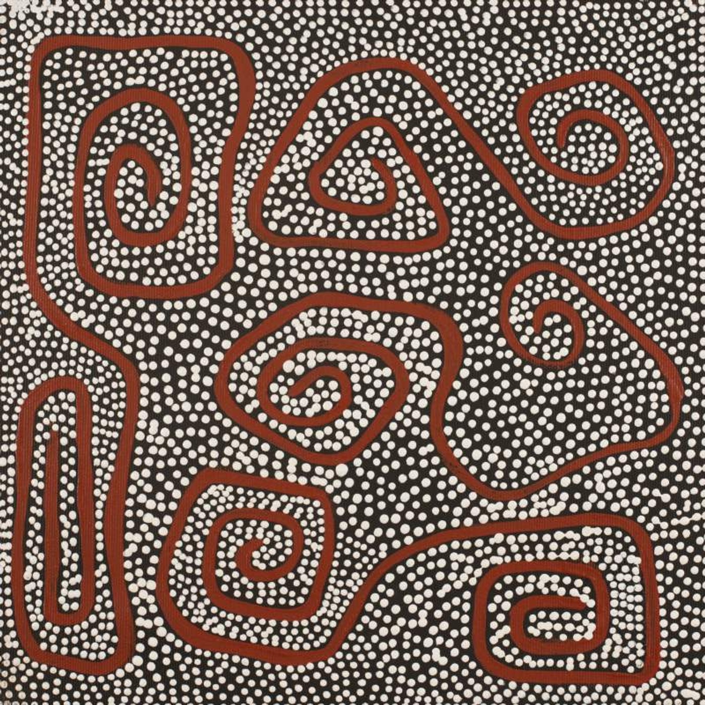 Yarla Jukurrpa (Bush Potato Dreaming) - Yumurrpa by Stephanie Napurrurla Nelson