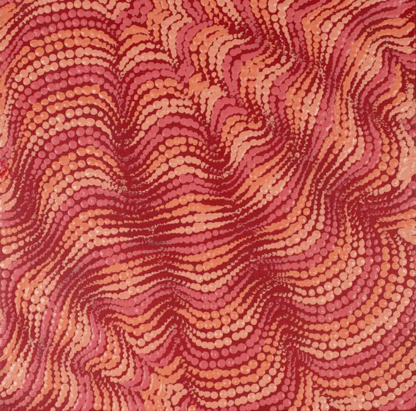 Pamapardu Jukurrpa (Flying Ant Dreaming) - Warntungurru by Maria Nampijinpa Brown