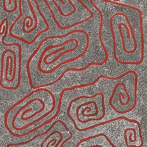 Yarla Jukurrpa (Bush Potato Dreaming) - Yumurrpa by Stephanie Napurrurla Nelson