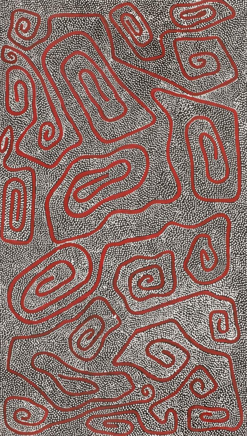 Yarla Jukurrpa (Bush Potato Dreaming) - Yumurrpa by Stephanie Napurrurla Nelson