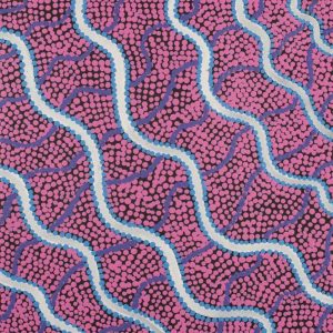 Warna Jukurrpa (Snake Dreaming) by Danilda Nakamarra White