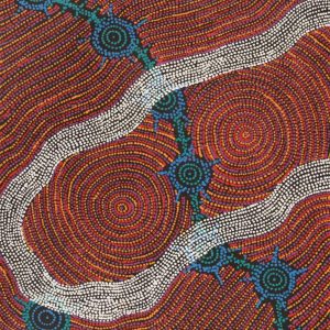 Napaljarri-warnu Jukurrpa (Seven Sisters Dreaming) by Shanna Napanangka Williams