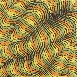 Pamapardu Jukurrpa (Flying Ant Dreaming)  - Warntungurru by Maria Nampijinpa Brown