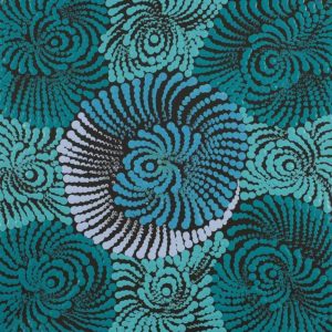 Pamapardu Jukurrpa (Flying Ant Dreaming)  - Warntungurru by Maria Nampijinpa Brown