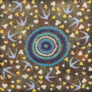 Yankirri Jukurrpa (Emu Dreaming) - Ngarlikirlangu by Angus Jakamarra Raymond