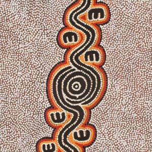 Janganpa Jukurrpa (Brush-tail Possum Dreaming)-  Mawurrji by Ritasha Nampijinpa Martin