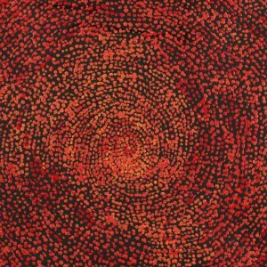 Ngapa Jukurrpa (Water Dreaming)  -  Puyurru by Sarah Napurrurla Leo