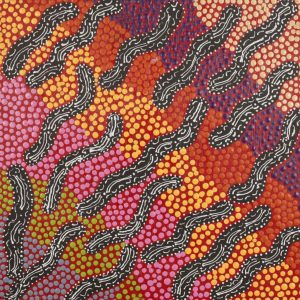 Ngurlu Jukurrpa (Native Seed Dreaming) by Ingrid Napangardi George
