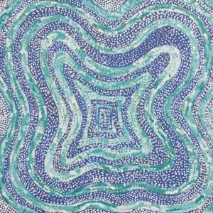 Ngurlu Jukurrpa (Native Seed Dreaming) by Tamika Nangala Cook