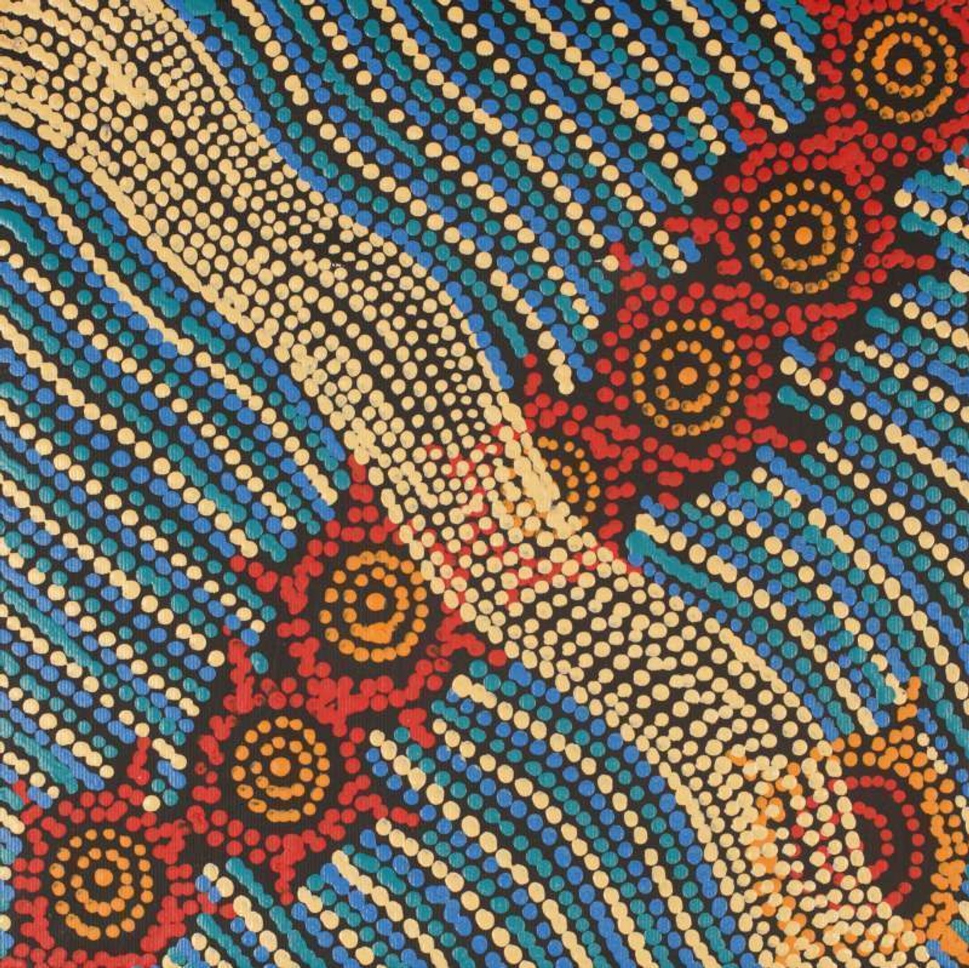 Napaljarri-warnu Jukurrpa (Seven Sisters Dreaming) by Shanna Napanangka Williams