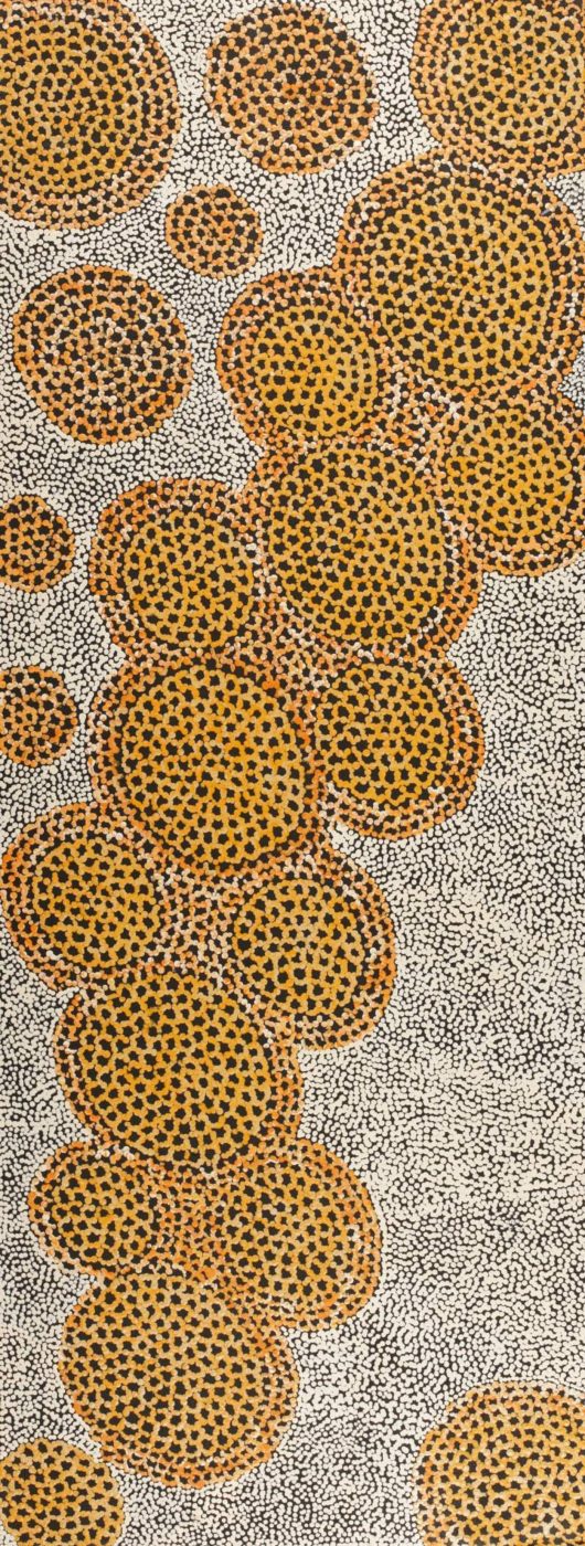 Pamapardu Jukurrpa (Flying Ant Dreaming) - Warntungurru by Vanessa Nampijinpa Brown