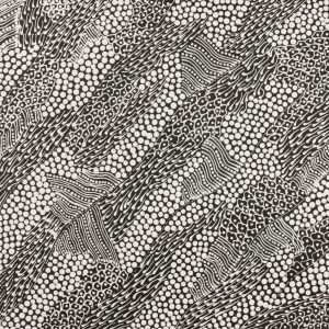 Pikilyi Jukurrpa (Vaughan Springs Dreaming) by Mary Napangardi Butcher