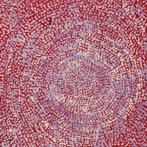 Ngapa Jukurrpa (Water Dreaming)  -  Puyurru by Sarah Napurrurla Leo