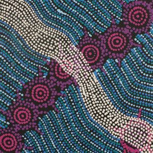 Napaljarri-warnu Jukurrpa (Seven Sisters Dreaming) by Shanna Napanangka Williams