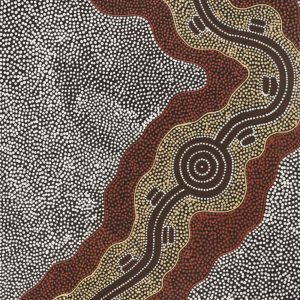 Yarla Jukurrpa (Bush Potato Dreaming) - Yumurrpa by Stephanie Napurrurla Nelson