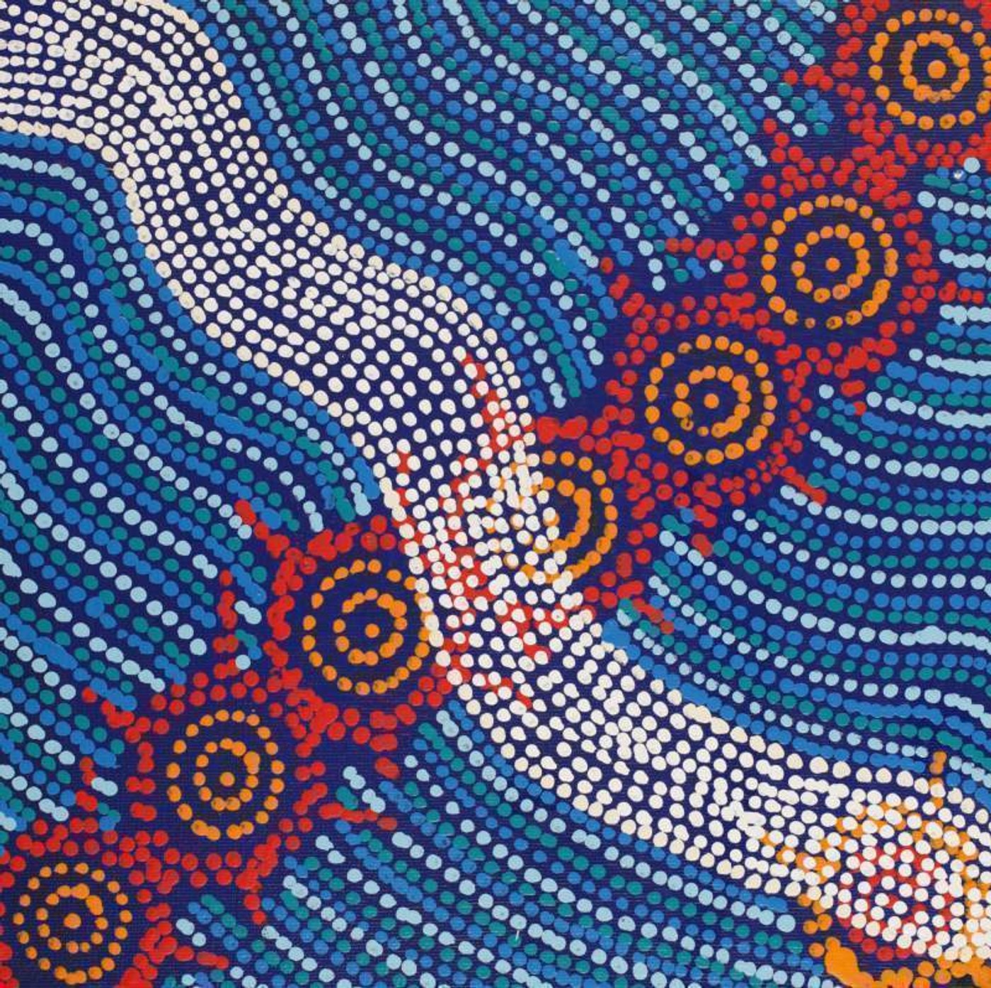 Napaljarri-warnu Jukurrpa (Seven Sisters Dreaming) by Shanna Napanangka Williams