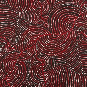 Mina Mina Jukurrpa (Mina Mina Dreaming) by Christine Nakamarra Curtis