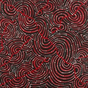 Mina Mina Jukurrpa (Mina Mina Dreaming) by Christine Nakamarra Curtis
