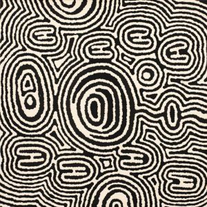 Janganpa Jukurrpa (Brush-tail Possum Dreaming)-  Mawurrji by Janelle Napurrurla Wilson