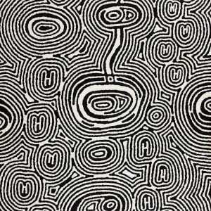 Janganpa Jukurrpa (Brush-tail Possum Dreaming)-  Mawurrji by Janelle Napurrurla Wilson