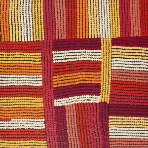 Mina Mina Jukurrpa (Mina Mina Dreaming) by Nancy Nungarrayi Collins