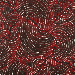 Mina Mina Jukurrpa (Mina Mina Dreaming) by Christine Nakamarra Curtis