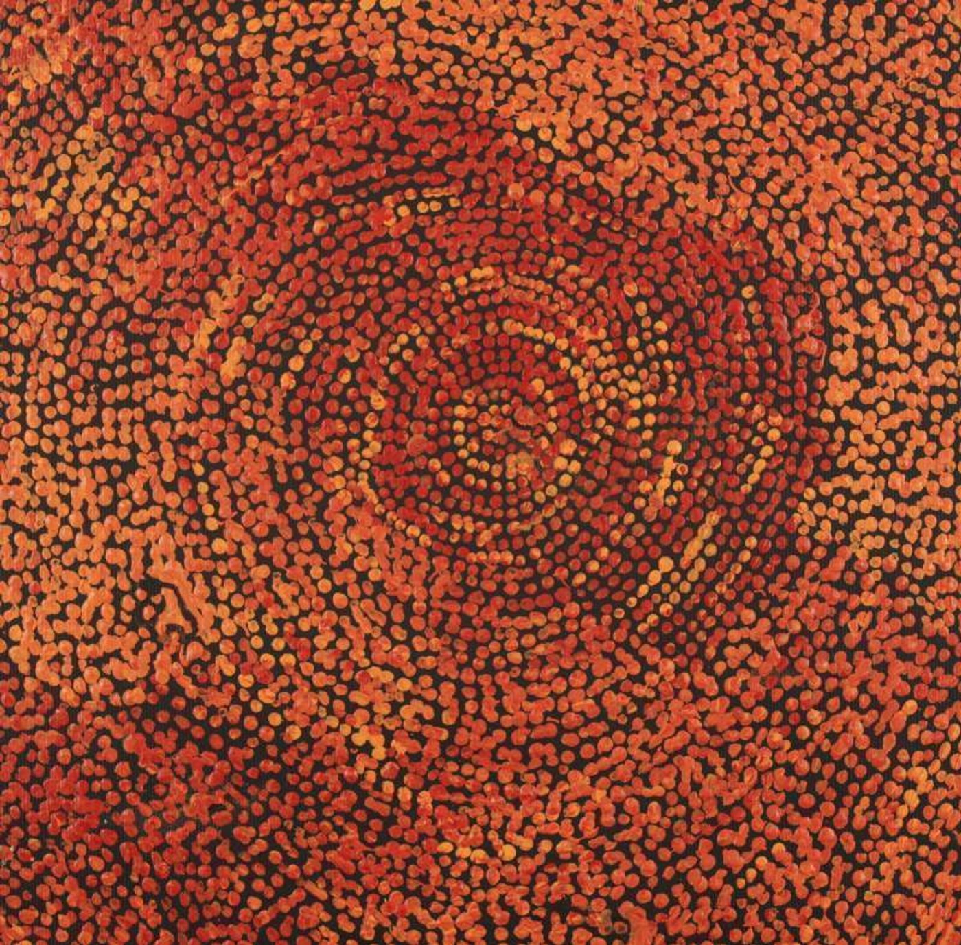 Ngapa Jukurrpa (Water Dreaming) - Puyurru by Sarah Napurrurla Leo